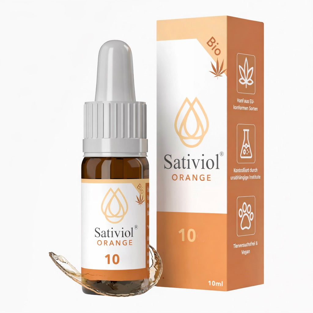 Sativiol® Hanf-Öl 10 Orange