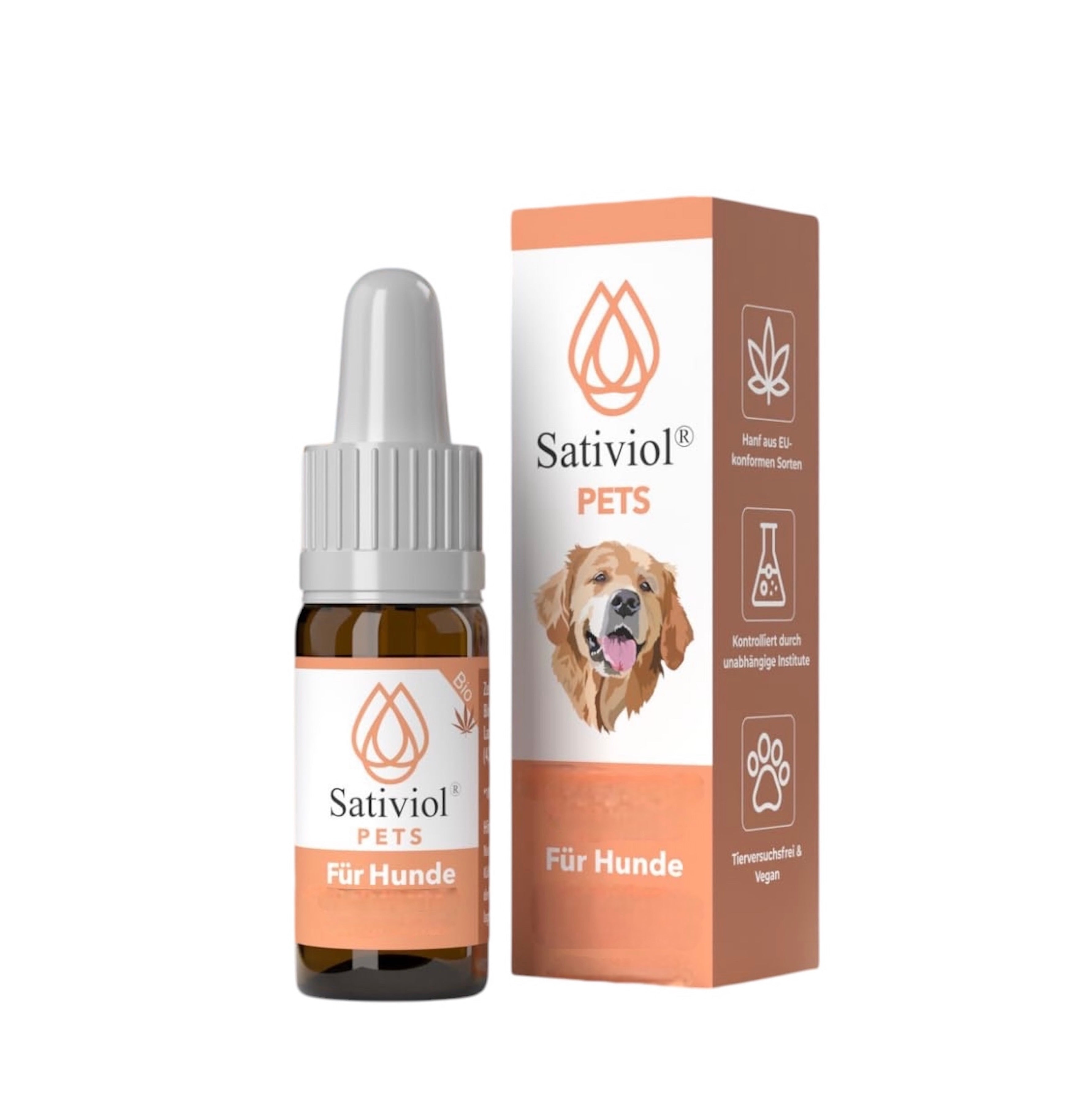 Sativiol® Hanf-Öl 4,2 für Hunde